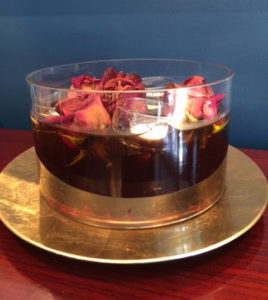 Dirty water and dead flowers = bad chi!