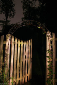 g is for garden gate