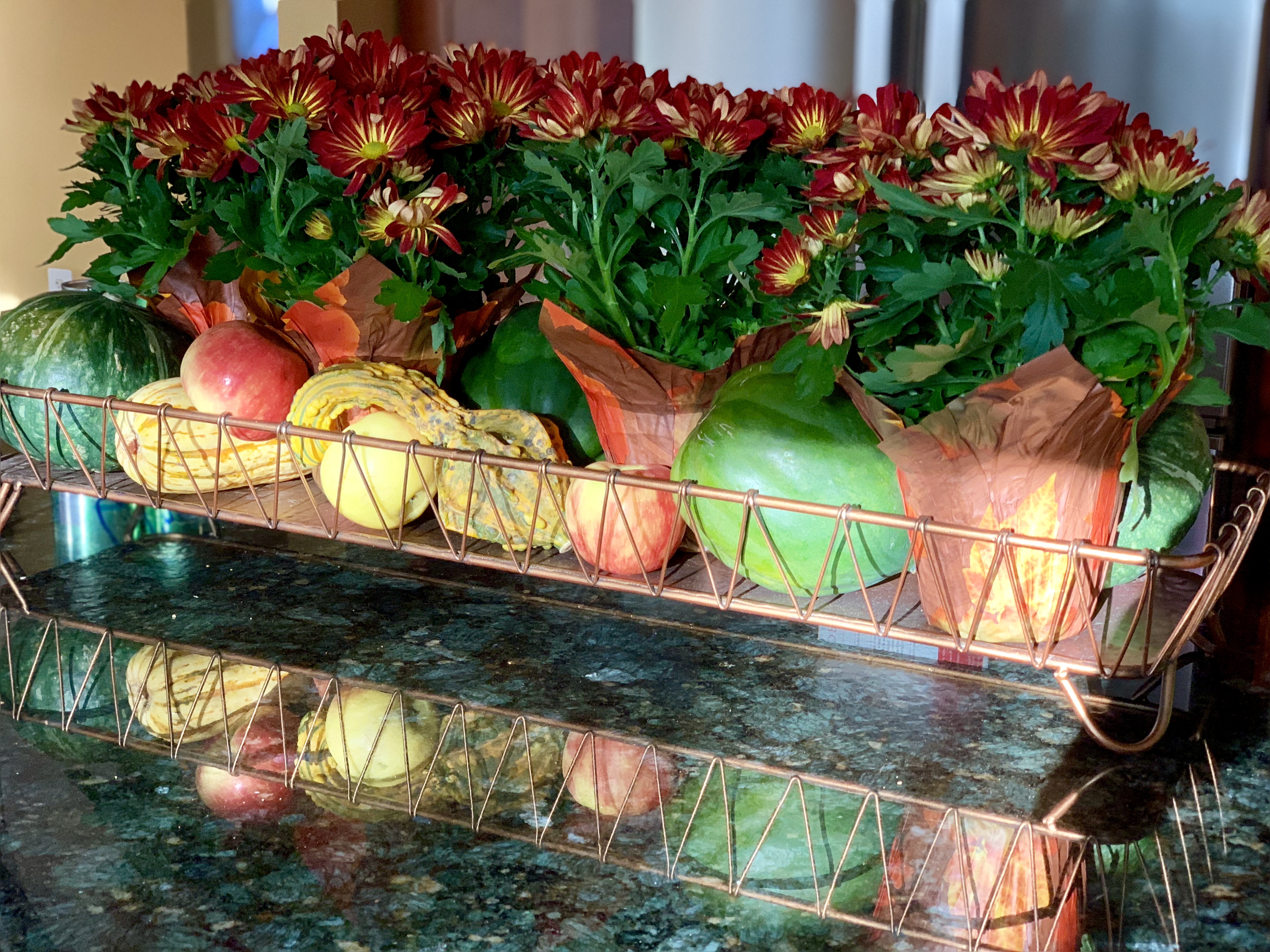 gourds and mums for gratitude blog post