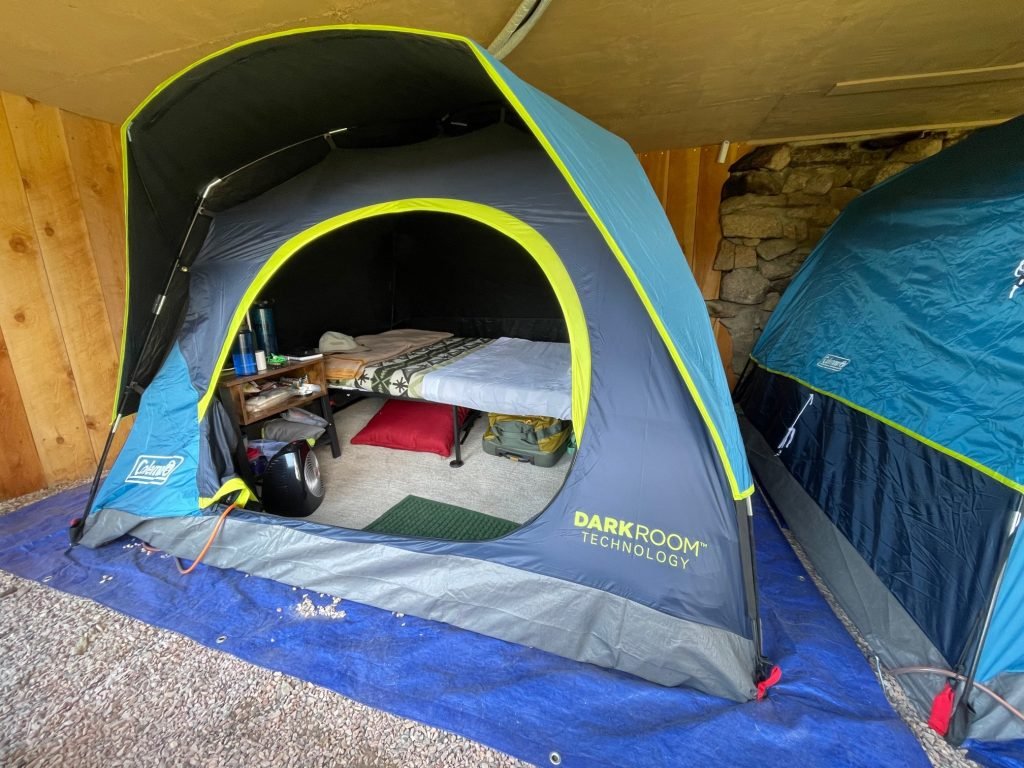 Awake in the Wild glamping tent