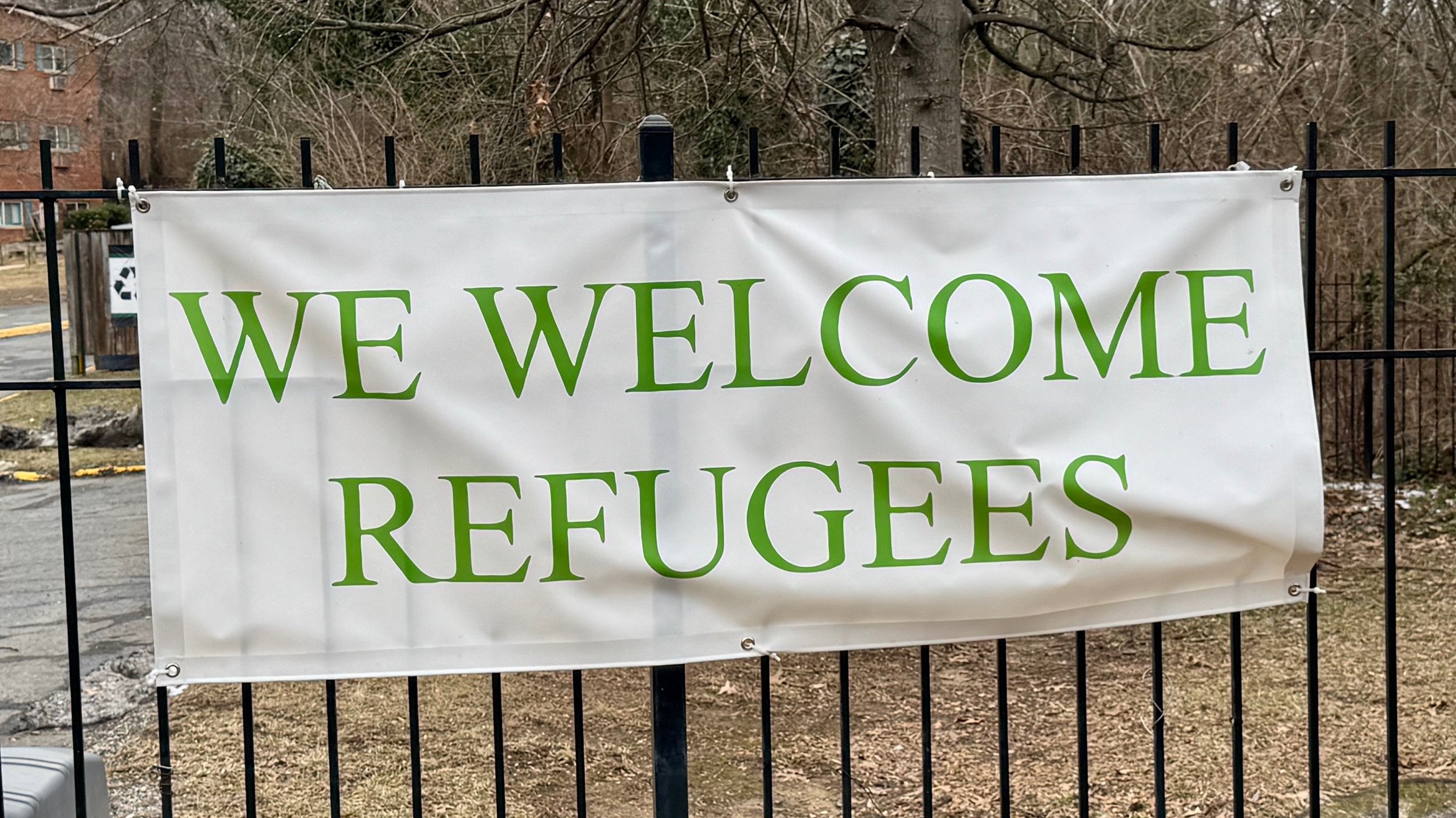 We Welcome Refugees Sign for Purpose blog post
