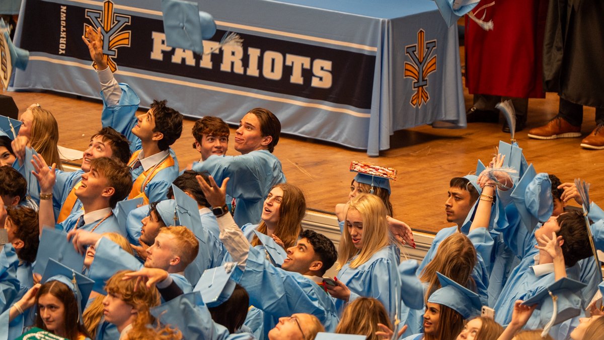 Yorktown graduation photo for Hope Portal blog