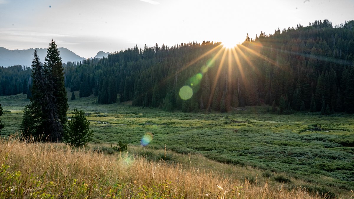 mountain sunrise for blog