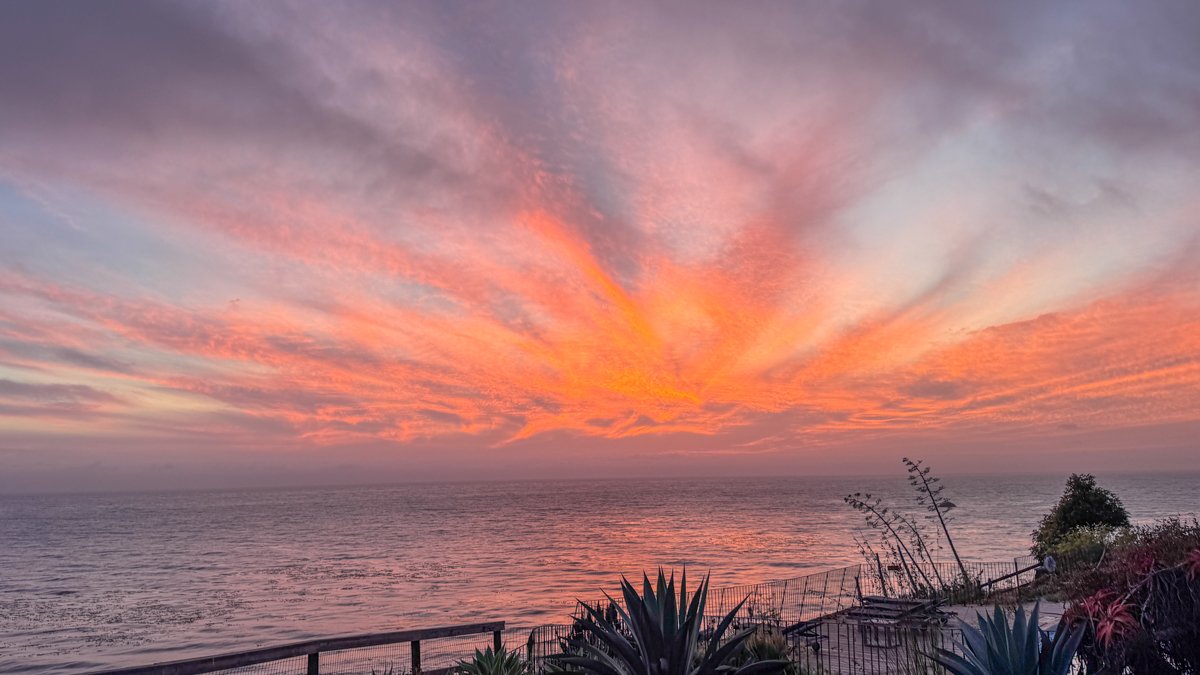 Sunset at Esalen